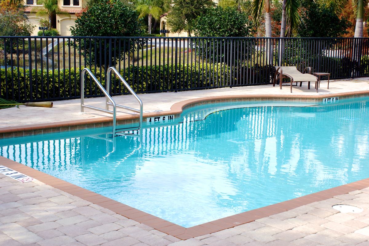 Pool deck cleaning