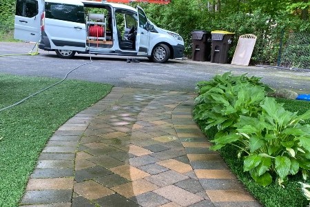 Pressure washing